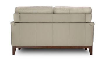 Haines Leather Loveseat