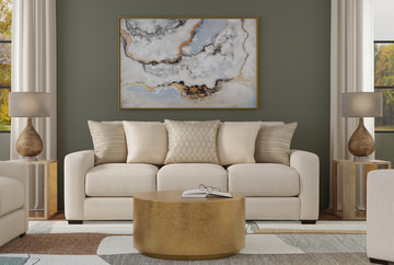 Mesa Sofa - Porcelain