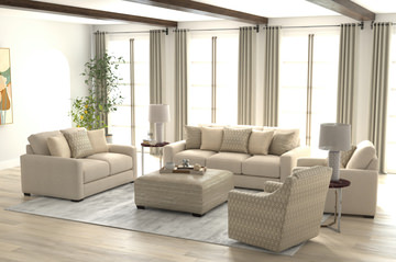 Mesa Sofa - Porcelain