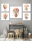 Tiger Hot Balloon Canvas Art thumbnail 2
