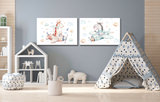 Zebra On Plane Canvas Art thumbnail 2