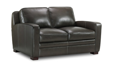 Louis Leather Loveseat