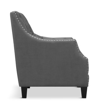 Sloane Accent Chair - Charcoal