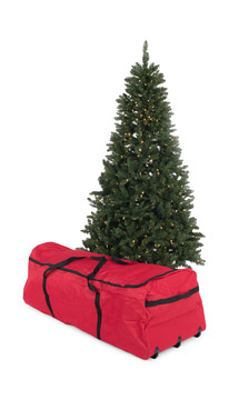 Noble Pine 7.5′ Artificial Christmas Tree with 500 LED Multi Function Lights