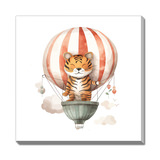 Tiger Hot Balloon Canvas Art thumbnail 1