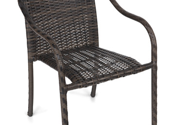 Cascade Woven Dining Chair - Driftwood