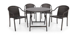 Cascade Vista 5 Piece Patio Dining Set - Round thumbnail 2