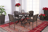 Cascade Vista 5 Piece Patio Dining Set - Round thumbnail 4