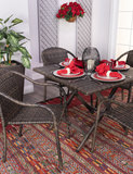 Cascade Vista 5 Piece Patio Dining Set - Square thumbnail 5