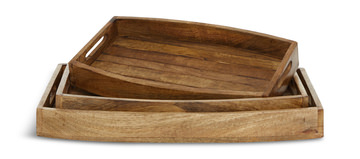Set of 3 Mango Trays