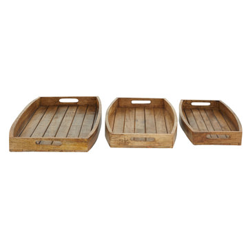 Set of 3 Mango Trays