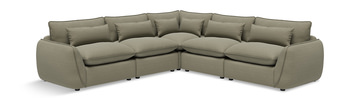 image Haven 5 Piece Modular Sectional