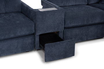 ModularOne 7 Piece Sectional -  Navy
