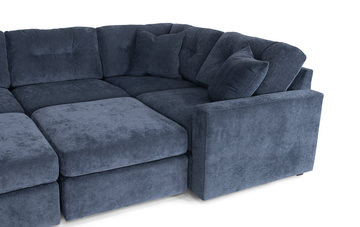 ModularOne 8 Piece Sectional - Navy