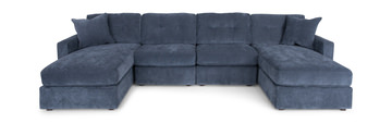 ModularOne 4 Piece Sectional - Navy