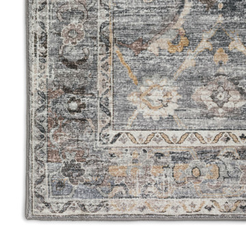 Urban Jericho Silver - 3′0″ x 5′0″ Area Rug