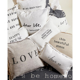 Love/Fringed Trim Pillow thumbnail 2