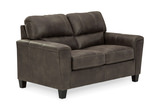 Kiri Loveseat - Smoke thumbnail 2