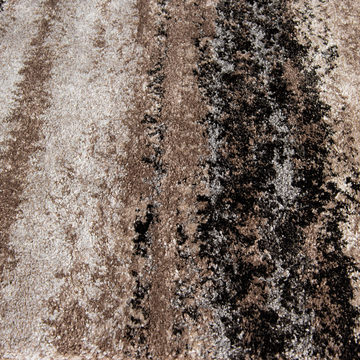 Structures Mount Vernon Soot/Parchment 9′10″ x 12′10″ Area Rug