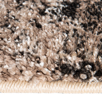 Structures Mount Vernon Soot/Parchment 9′10″ x 12′10″ Area Rug