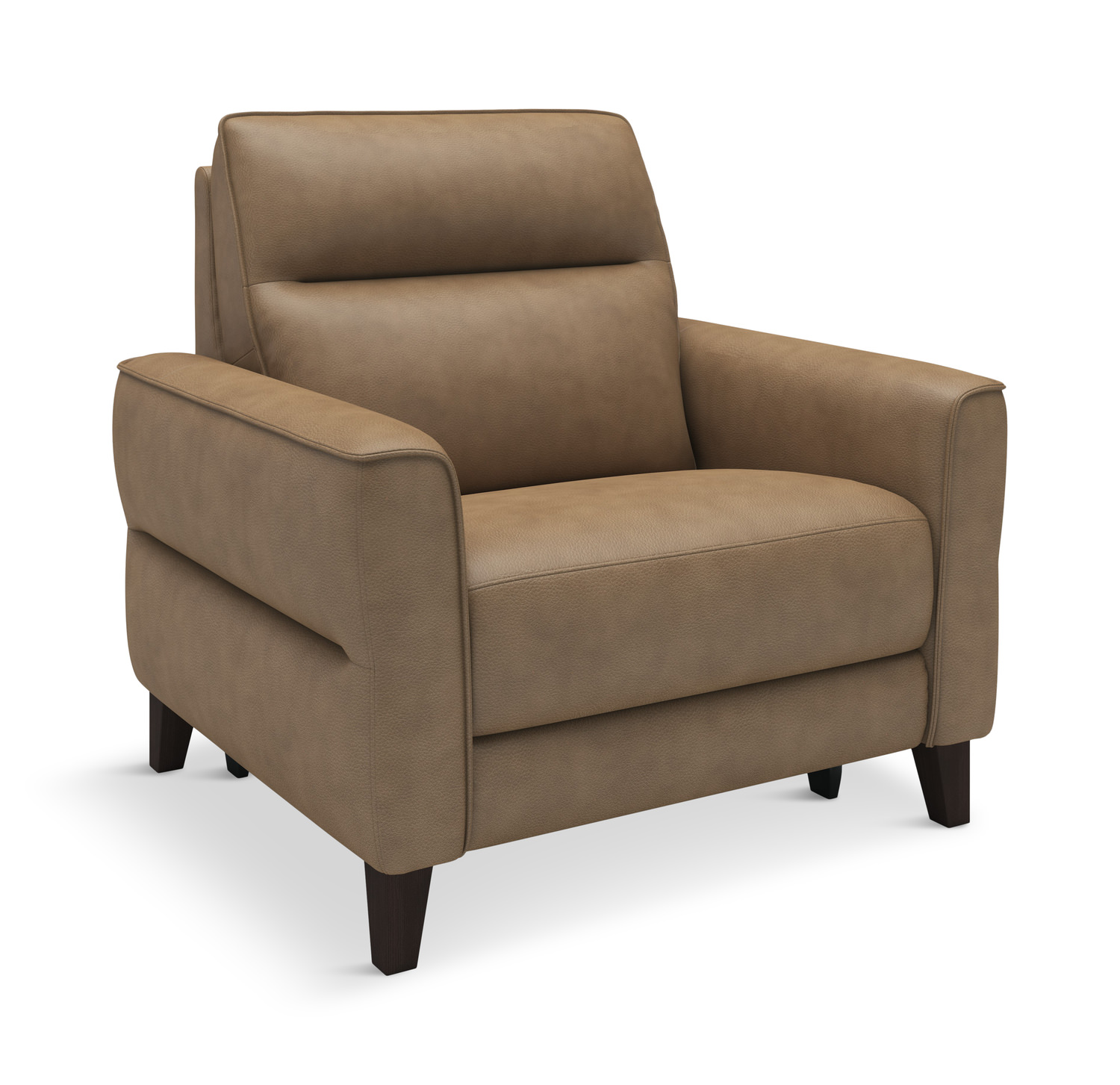 Leather upper online recliners