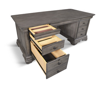 Sinclair 68″ Executive Desk