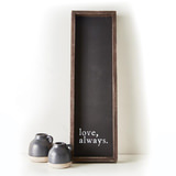 Love, Always. Framed Wood Sign thumbnail 2