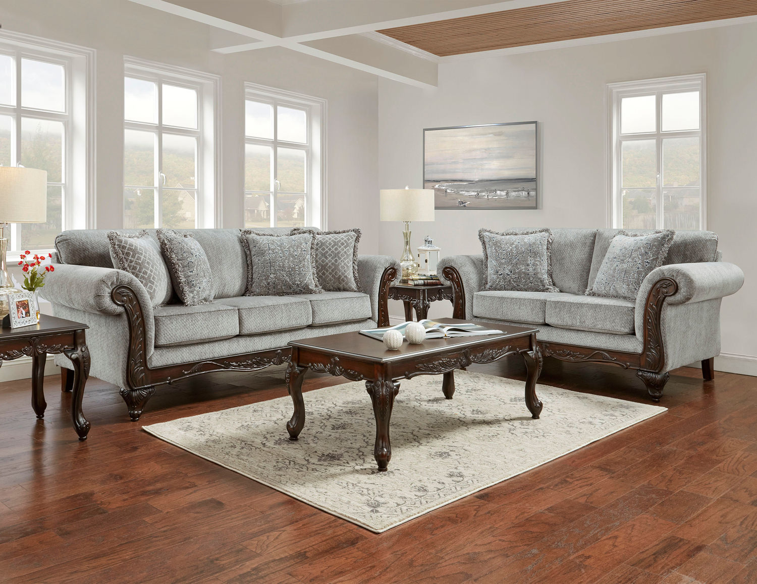 Walter Sofa And Loveseat Set | DOCK86