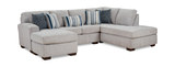 Cosmo Sectional - Platinum thumbnail 1