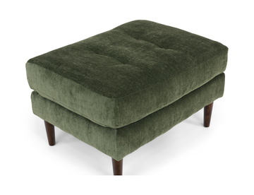 Verona Ottoman - Hestia Emerald