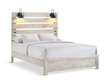 Winnie Queen Bed - White thumbnail 1