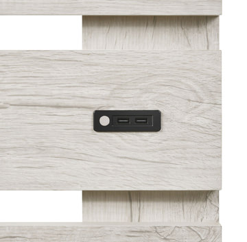 Winnie Queen Bed - White