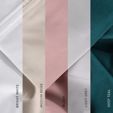 Hyper Cotton Twin XL Sheet Set - Light Grey