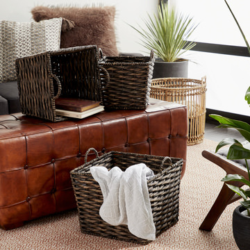 Water Hyacinth Basket - Set of 3