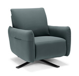 Keta Leather Power Recliner - Greenblue thumbnail 4
