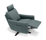 Keta Leather Power Recliner - Greenblue thumbnail 7