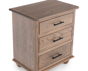 Covington 3 Drawer Nightstand