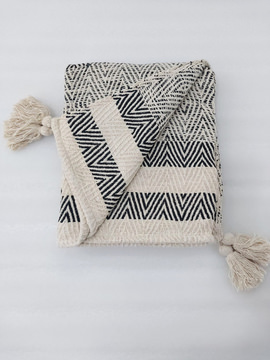 Natural/Grey Multi Throw