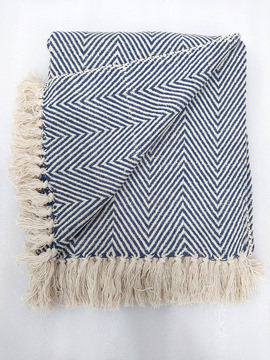 Herringbone Design Throw