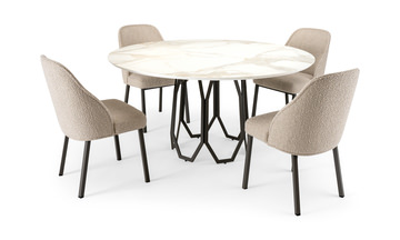 OPAL 5 PIECE DINING SET