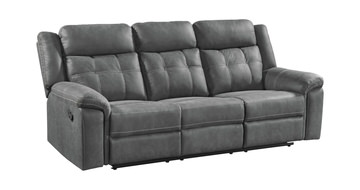 Doran Reclining Sofa - Grey