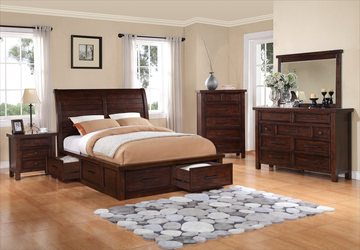 Delray Queen Storage Bedroom Suite