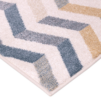 Benchmark White - 5′3″ X 7′0″ Area Rug