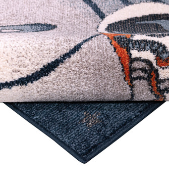 Galaxy Grey - 2′7″ X 3′11″ Area Rug