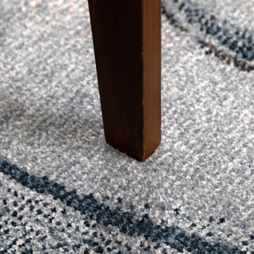 Galaxy Grey - 4′0″ x 4′0″ Area Rug