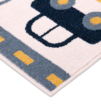 Traffic White Area Rug - 2′7″ X 3′11″