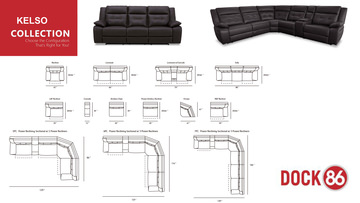 Kelso Leather Power Reclining Sofa