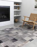 Maddox Charcoal Grey Area Rug thumbnail 2