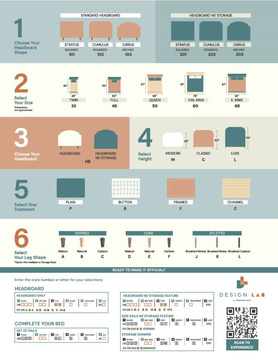 Cumulus Plain Headboard - King