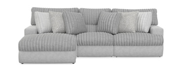 image Cory 3 Piece Power Reclining Modular Sectional - Left Chaise